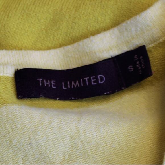 The Limited 3/4 Sleeve Striped Cardigan - Picture 3 of 5